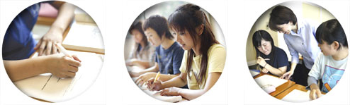 国家試験対策は万全。合格率100%を目指します。